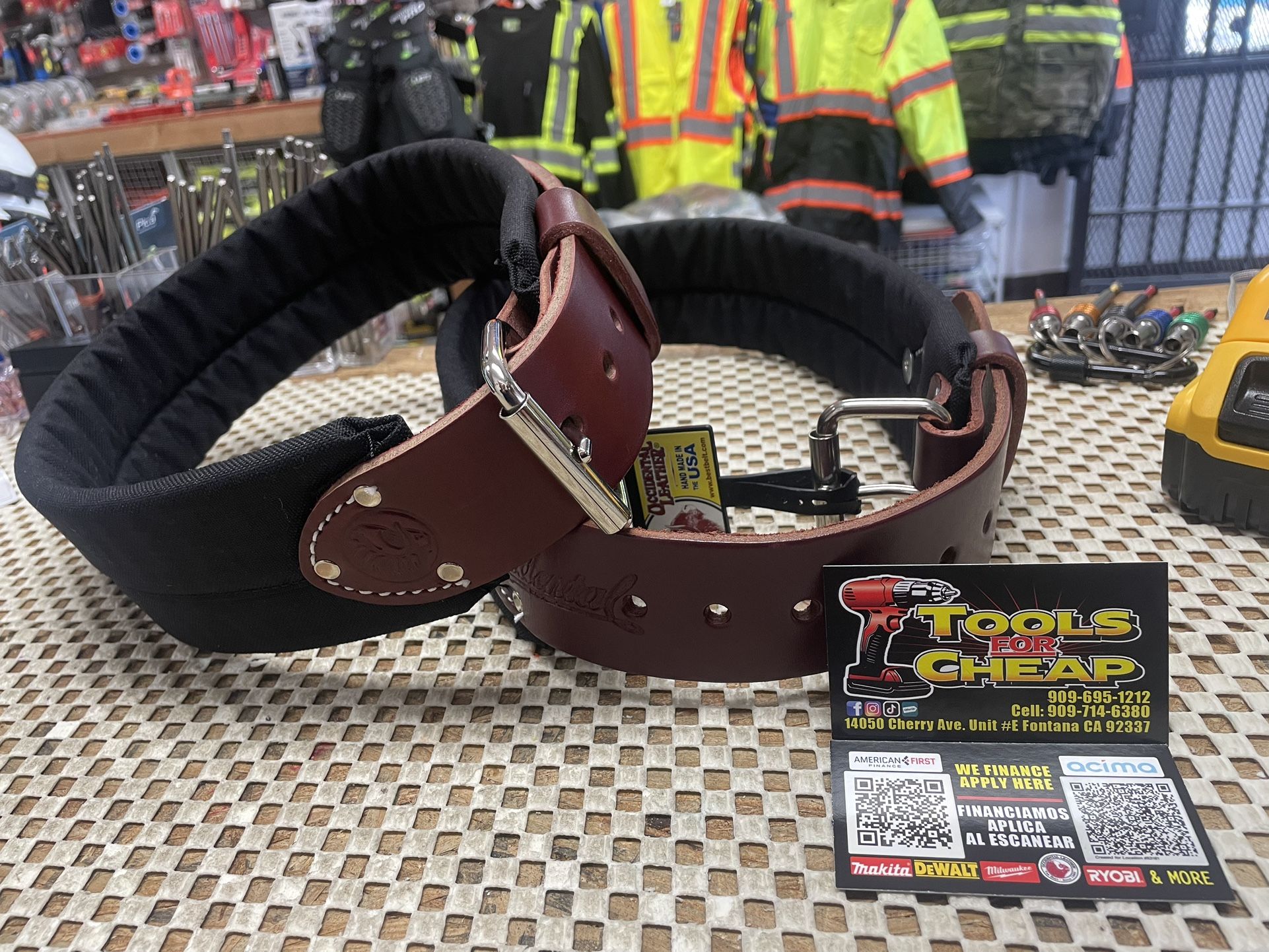 Occidental Leather 3 Inch Nylon/Leather Belt ( BELT ONLY ) $82