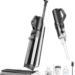 Tineco Smart Wet Dry Vacuum Cleaners, Floor Cleaner Mop 2-in-1 Cordless Vacuum for Multi-Surface, Lightweight and Handheld, Floor ONE S5 Combo