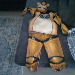Five Nights Freddy Tan Costume 8-10yrs