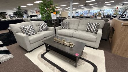 2 PC SOFA AND LOVESEAT