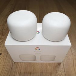 Google Nest Wifi Mesh System (4 Units) 2 Routers + 2 Points