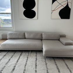 Sectional Sofa w/ Side Table (Rove Concepts Dresden)