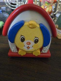 VINTAGE 1991 #5617 Happy Puppy Wind UP Toy