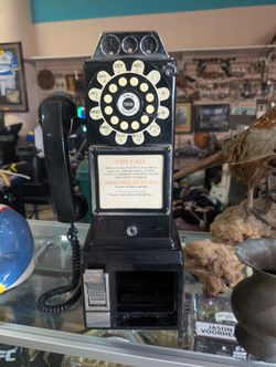 Thomas 1956 Push Button Pay Phone Rotary Style Collector Edition