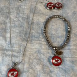 Kansas City Chiefs Jewelry Set