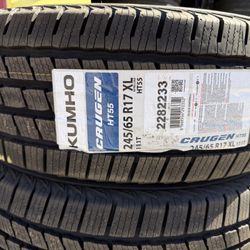 245/65/17 KUMHO CRUGEN HT55