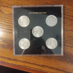 Silver Morgan Dollar Coins