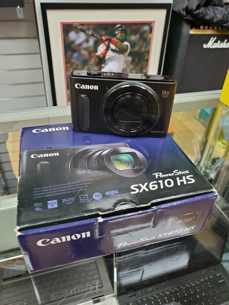 Canon SX610HS 20.2 MP Digital Camera 📷