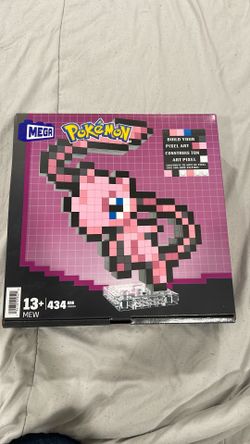Mega Pokemon Mew Pixel Display