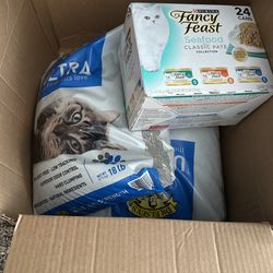 Cat Food And Litter Bundle