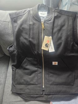Carhartt black vest 2xl
