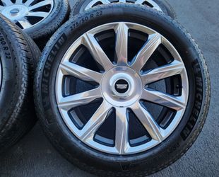22” Cadillac Escalade Platinum New Wheels & Tires