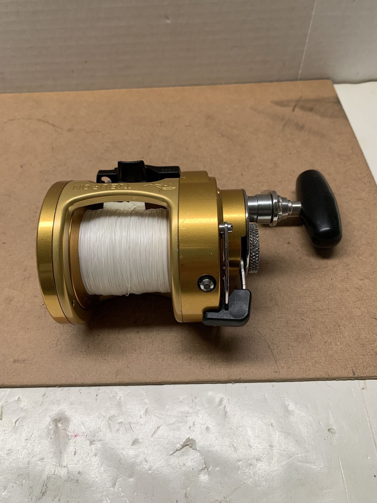 Penn International 12LT 2- Speed By Cal Sheet Tiburon Frame 65lb Spectra” Super 12”