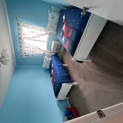 Twins Bed 🛏️🛏️ With Mattress ‼️ FOR SALE ‼️