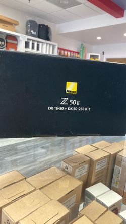 Nikon Z50 II Kit Wth 16-50mm And 50-250mm