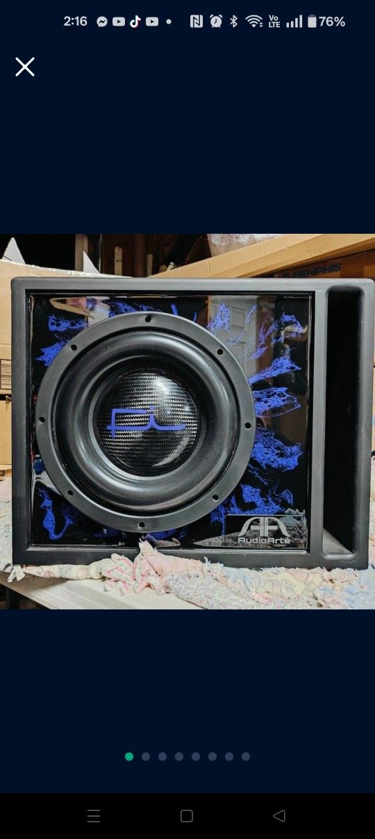 Fi Audio XV4 10 In Custom Ported Box