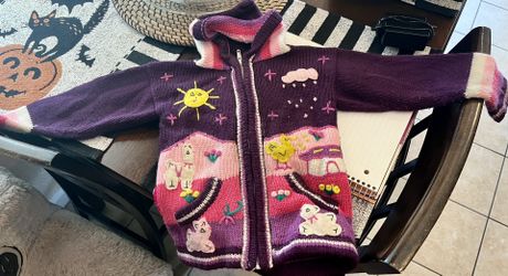 Peruvian wool sweater For kids