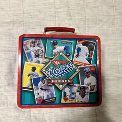 Vintage Dodgers Heroes Collectible Tin 1999 Topps Company