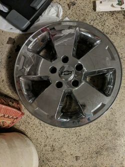 Original Chrome Wheel Covers For Chevrolet Impala