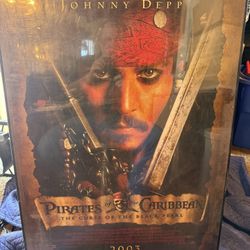 Pirates Of The Caribbean, The Curse Of The Black Pearl, 2003 Movie Poster