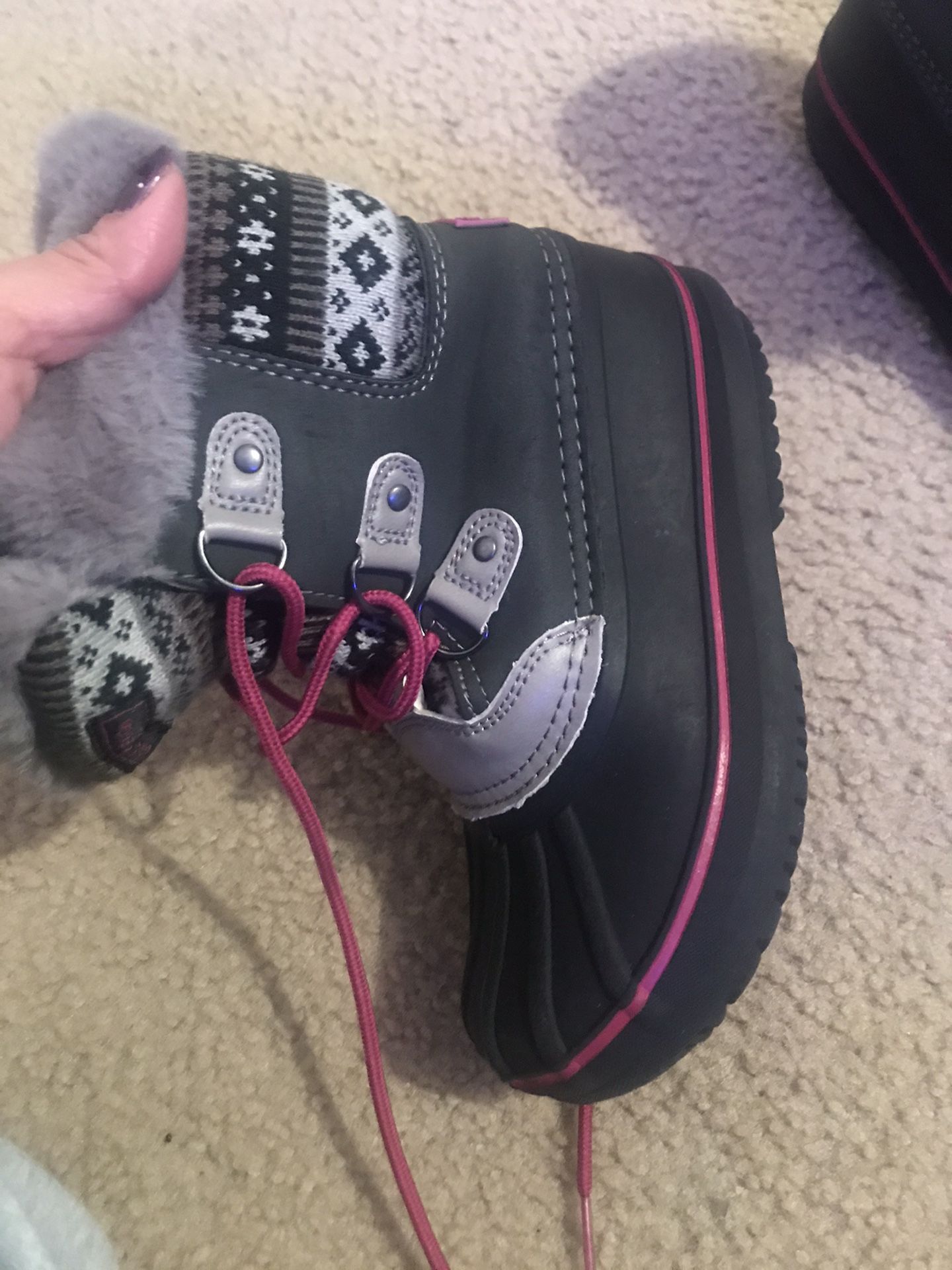 London Fog Girls Winter Boots