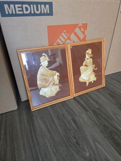 Matching framed artwork