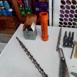 Drill Bits And Misc The One Roto Hammer Bit Alone Is Over $50 It's Brand New