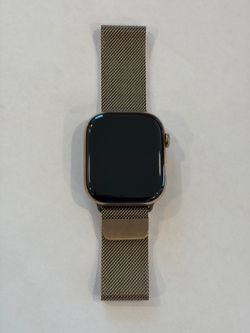 Apple Watch Series 11 GPS + Cellular 46mm Gold Titanium - Like New