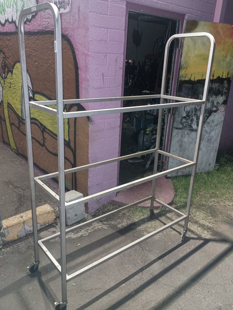 Shelves. Metal.