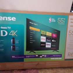 Hisense 55" TV.   55R6030N,  UHD4K