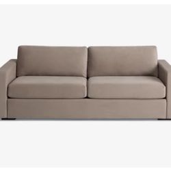 Lovesac EverCouch 2-Cushion Sofa – Velvet Cover – Great Condition – $700 OBO