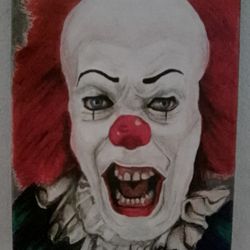 Pennywise Canvas Painting And Snow White Poison Apple