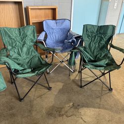 Camping Chairs - Eddie Bauer & Standard Folding Chairs (Set or Individual)