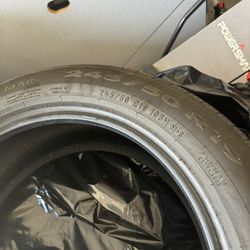 Set of 4 tires 245/50 R19 - Run Flat