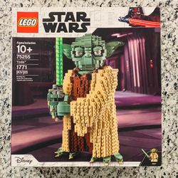 LEGO STAR WARS Yoda 75255 New 1771 pieces RETIRED SET From 2019 - 16 inches tall when completed 
