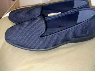 CL Laundry Navy Blue flats