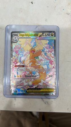 Mega Dragonite ex from ascended heroes pokemon cards