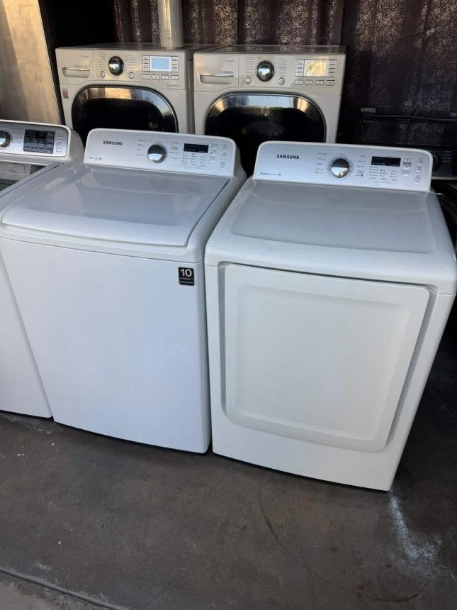 Samsung Washer And Gas Dryer 
