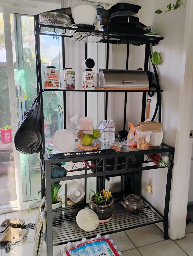 Wine Bottle And Glass Holder