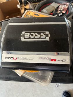 Boss 2 channel monoblock 1600 watt