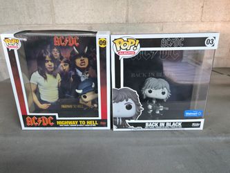 Funko Pop Albums AC/DC Highway to Hell & Back in Black Set