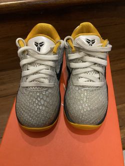Nike Kobe 6 Del Sol White Size 8c PS