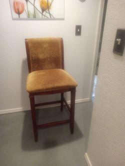 Dark Gold Bar Stool