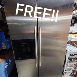 FREE Garage Fridge Refrigerator w/Freezer Kitchenaid