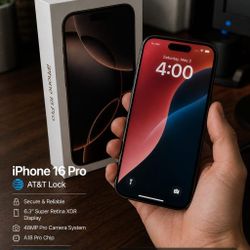 IPHONE 16 PRO AT&T LOCKED