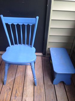 Oak antique chair