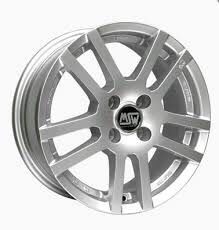 (4) MSW 22 15x6 4x100 Wheels Rims (no tires)