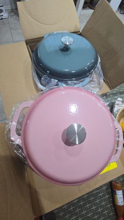 Grey and light pink