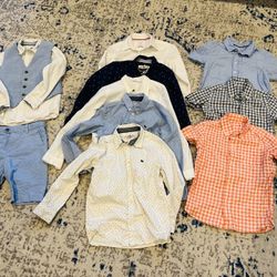 11 Pieces of Boys Casual/Dressy Clothing! Mostly From H&M in Size 6/7! 