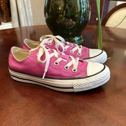 Converse All Star Tennis Shoes - Hot Pink - Size 6